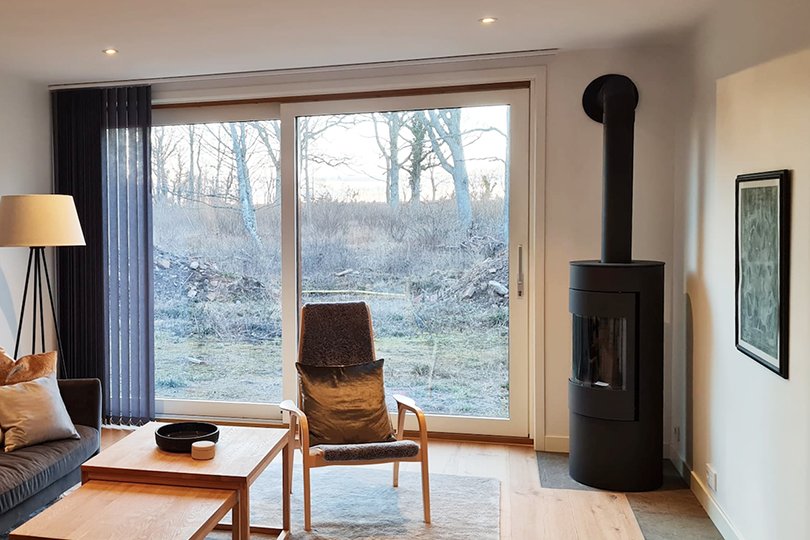 stora fonster utsikt