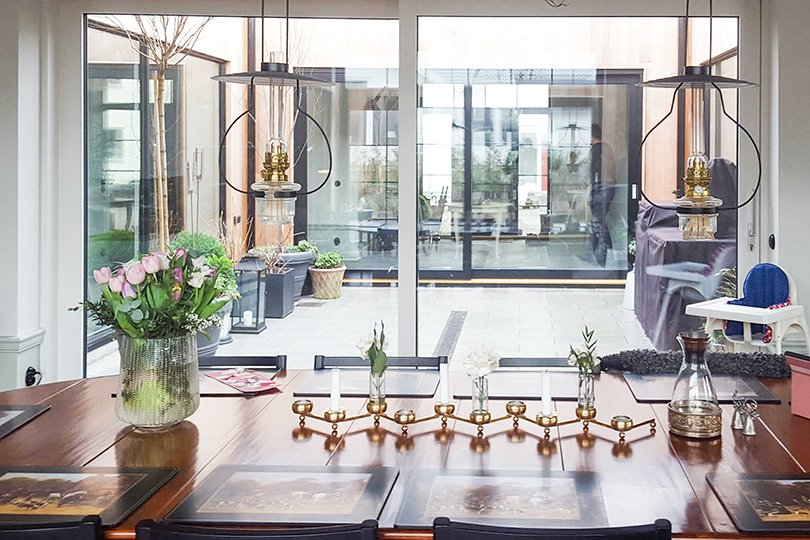 trafonster ljust kok