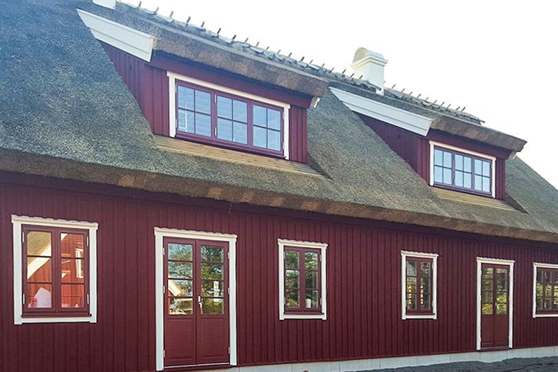 trafonster radhus fasad