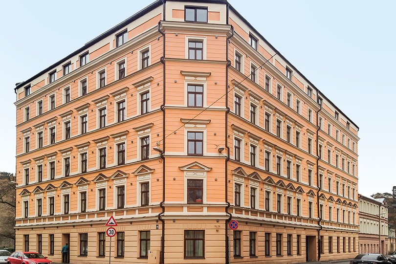 trafonster tegelbyggnad